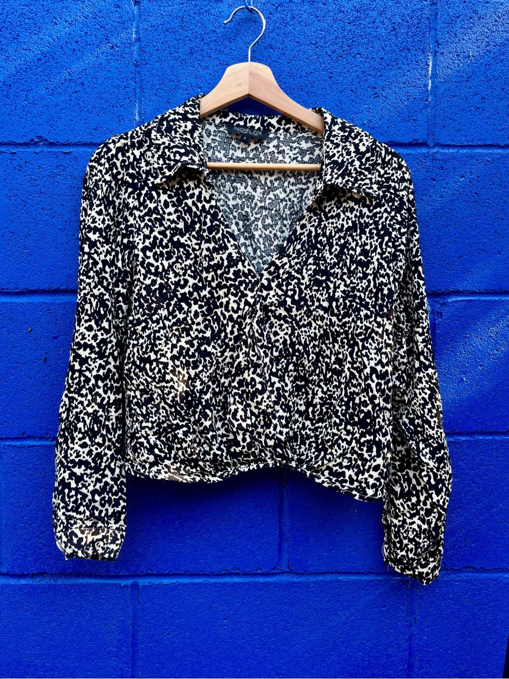 Rachel Zoe Animal Print Blouse